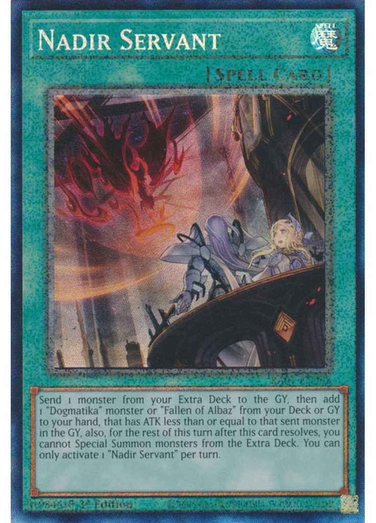 Nadir Servant (Collectors Rare 1st Edition)