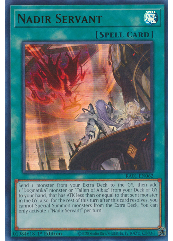 Nadir Servant (Ultra Rare 1st Edition)