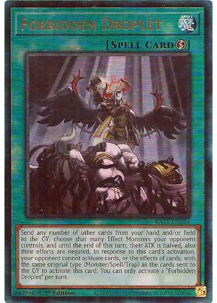 Forbidden Droplet (Ultimate Rare 1st Edition)