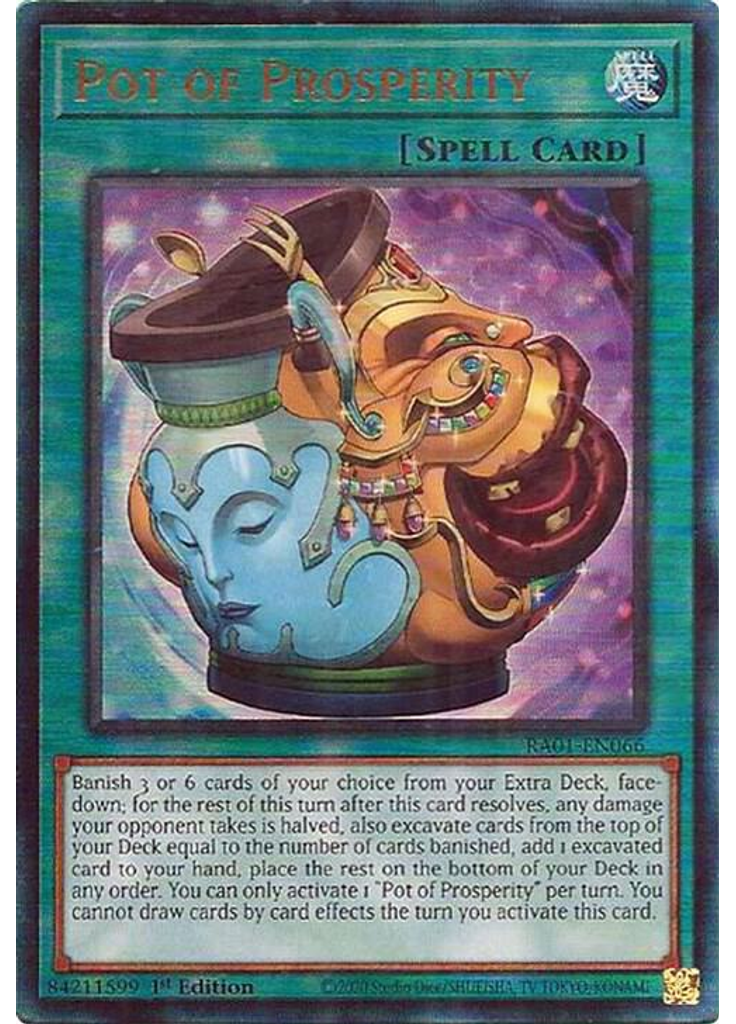 Pot of Prosperity (Ultimate Rare 1st Edition)
