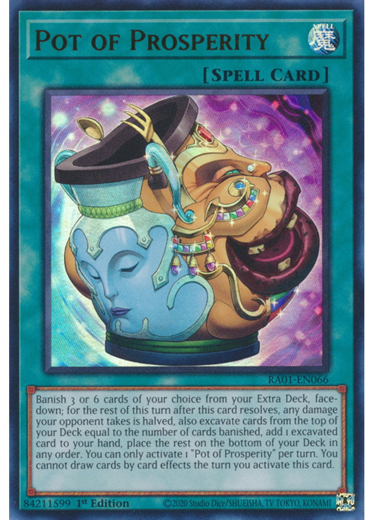 Pot of Prosperity (Ultra Rare 1st Edition)