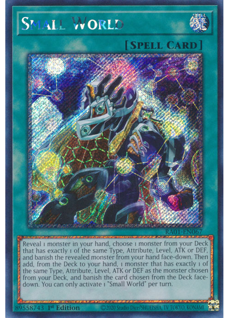 Small World (Platinum Secret Rare 1st Edition)