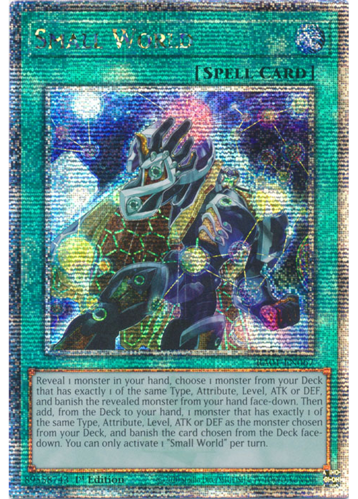 Small World (Quarter Century Secret Rare 1st Edition)