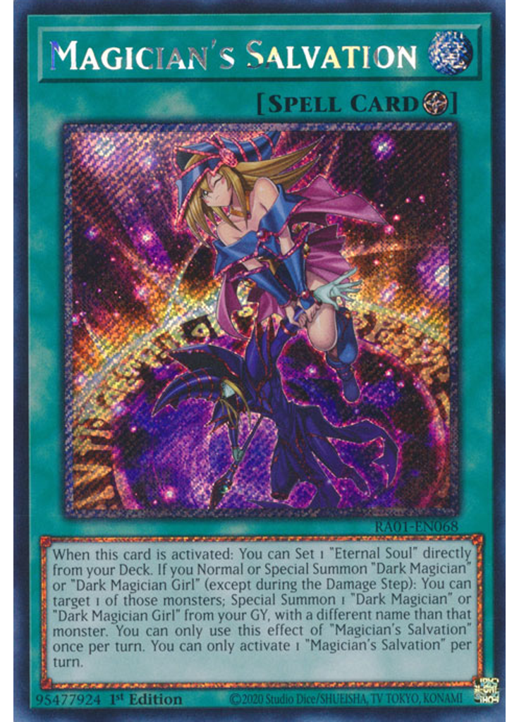Magician's Salvation (Platinum Secret Rare 1st Edition)