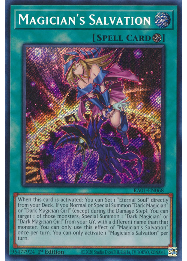 Magician's Salvation (Secret Rare 1st Edition)