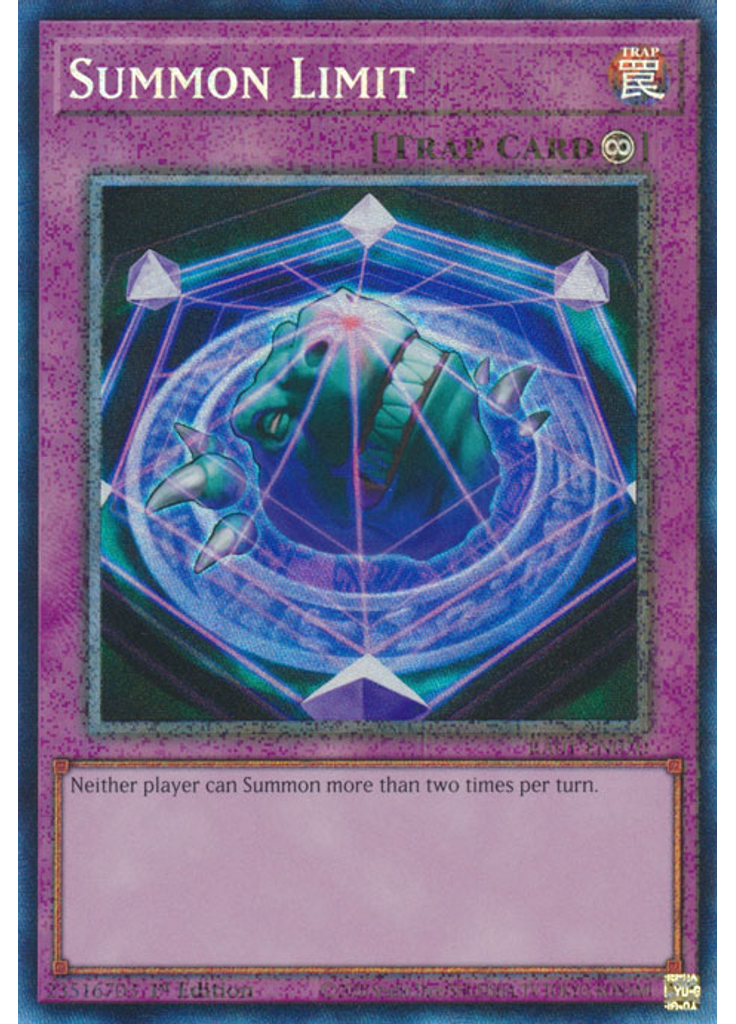 Summon Limit (Collectors Rare 1st Edition)