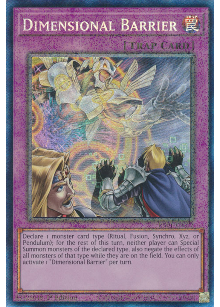 Dimensional Barrier (Collectors Rare 1st Edition)