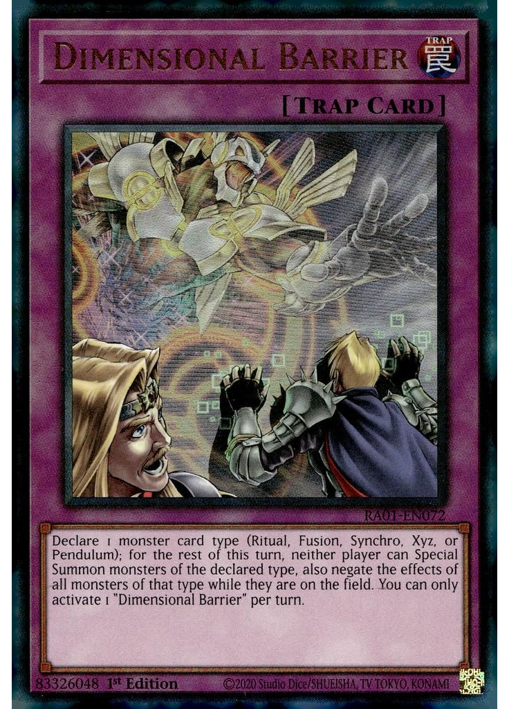 Dimensional Barrier (Ultimate Rare 1st Edition)