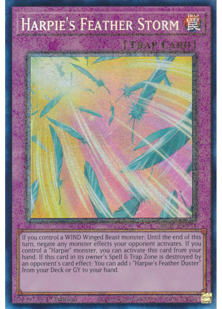 Harpie's Feather Storm (Collectors Rare 1st Edition)