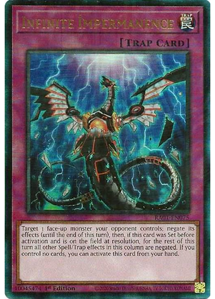 Infinite Impermanence (Ultimate Rare 1st Edition)