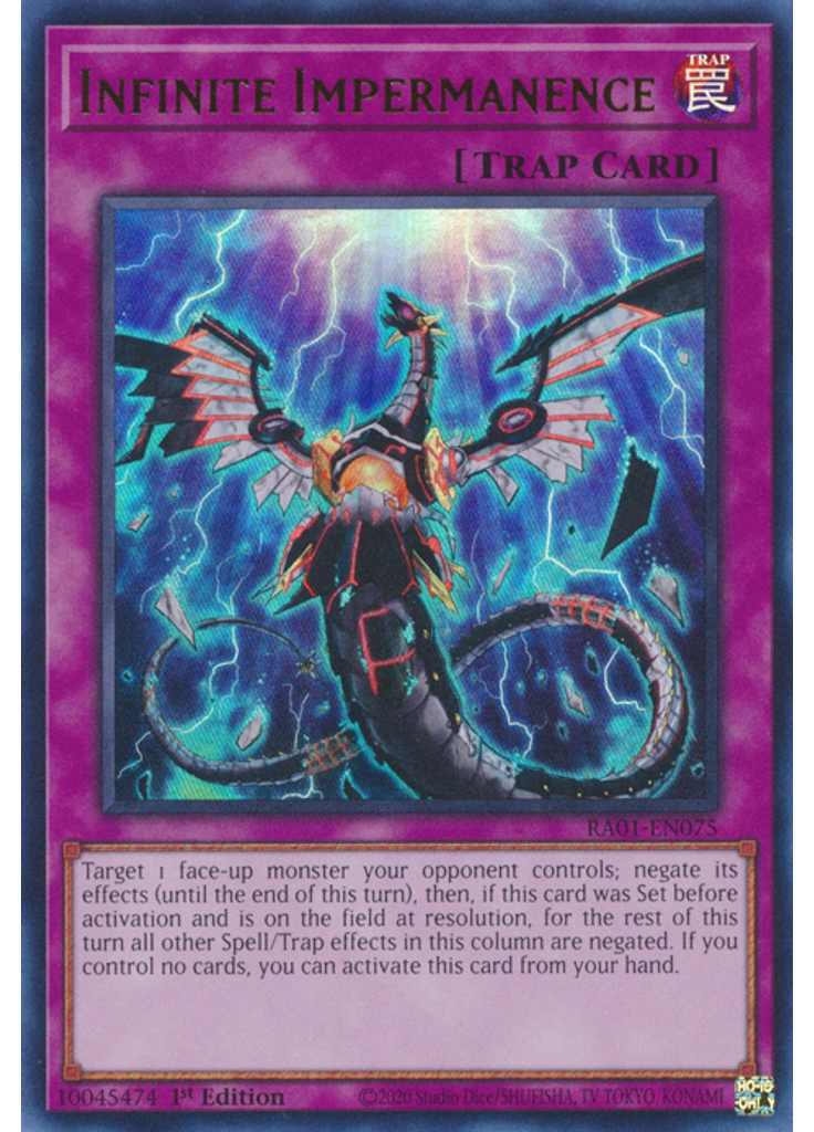 Infinite Impermanence (Ultra Rare 1st Edition)