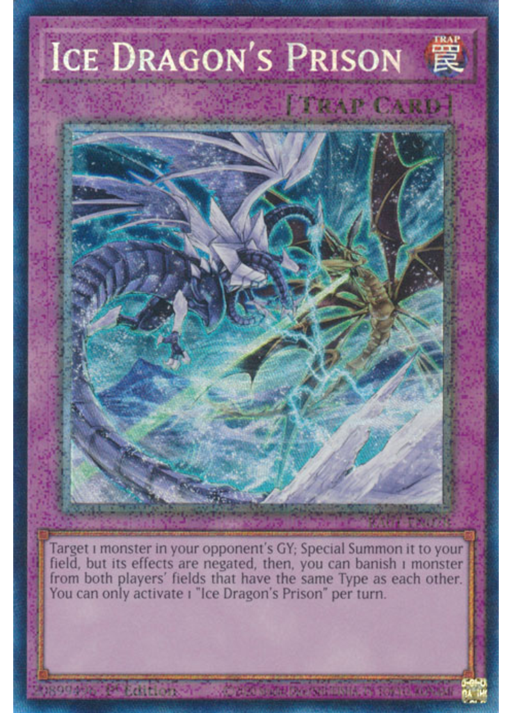 Ice Dragon's Prison (Collectors Rare 1st Edition)