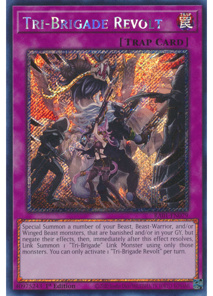 Tri-Brigade Revolt (Platinum Secret Rare 1st Edition)