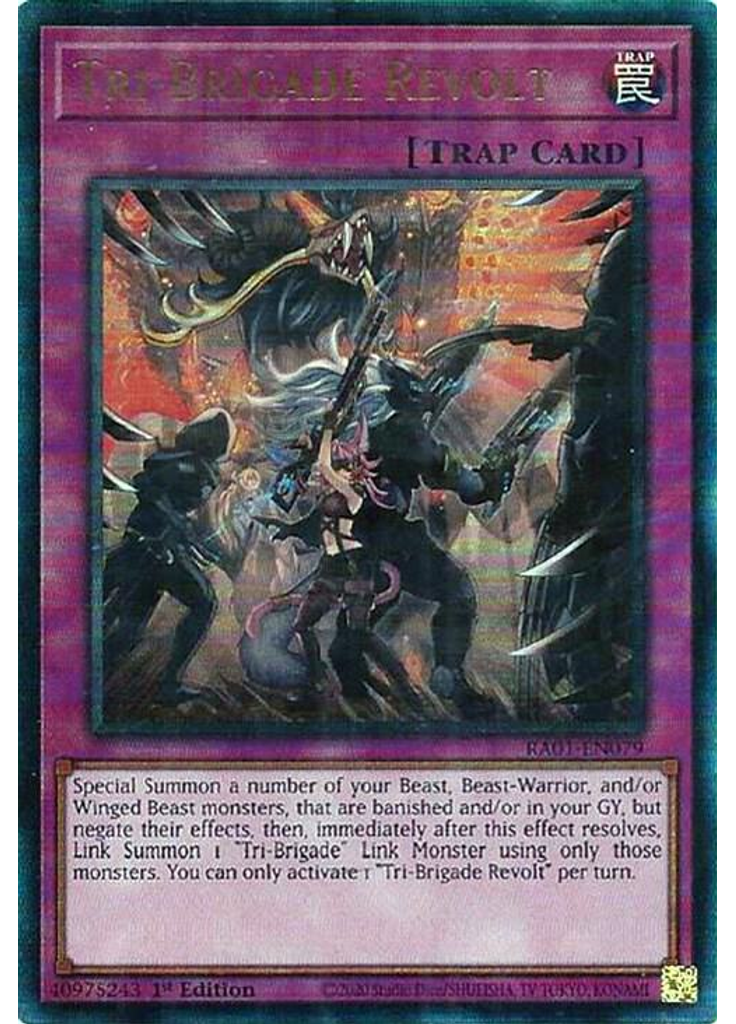 Tri-Brigade Revolt (Ultimate Rare 1st Edition)
