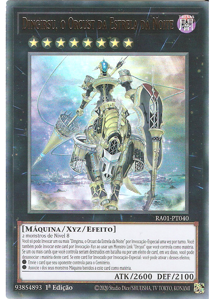 Dingirsu, o Orcust da Estrela da Noite (Ultra Rare 1st Edition)