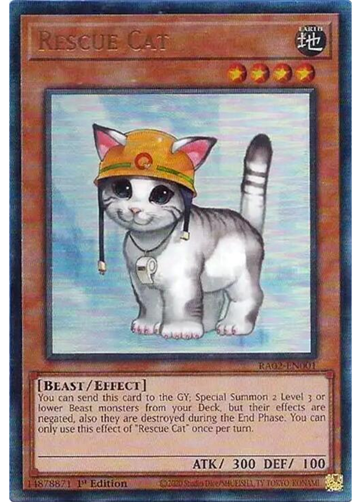 Rescue Cat (Ultimate Rare 1st Edition)