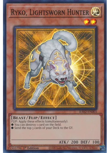 Ryko, Lightsworn Hunter