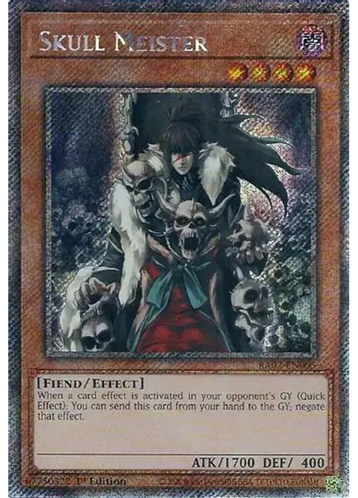 Skull Meister (Platinum Secret Rare 1st Edition)