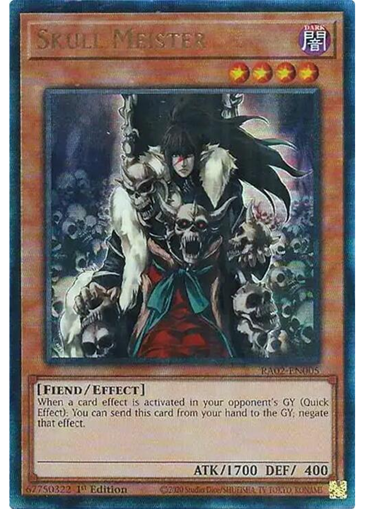 Skull Meister (Ultimate Rare 1st Edition)