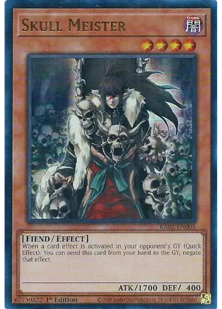 Skull Meister (Ultra Rare 1st Edition)