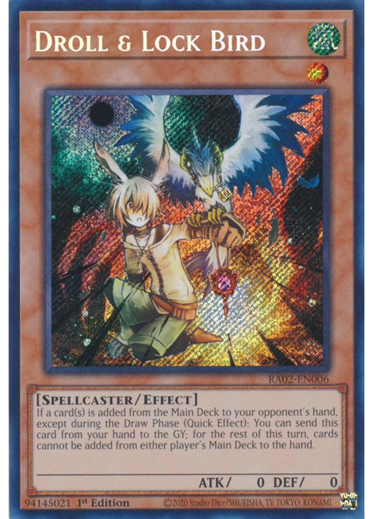 Droll & Lock Bird (Secret Rare 1st Edition)