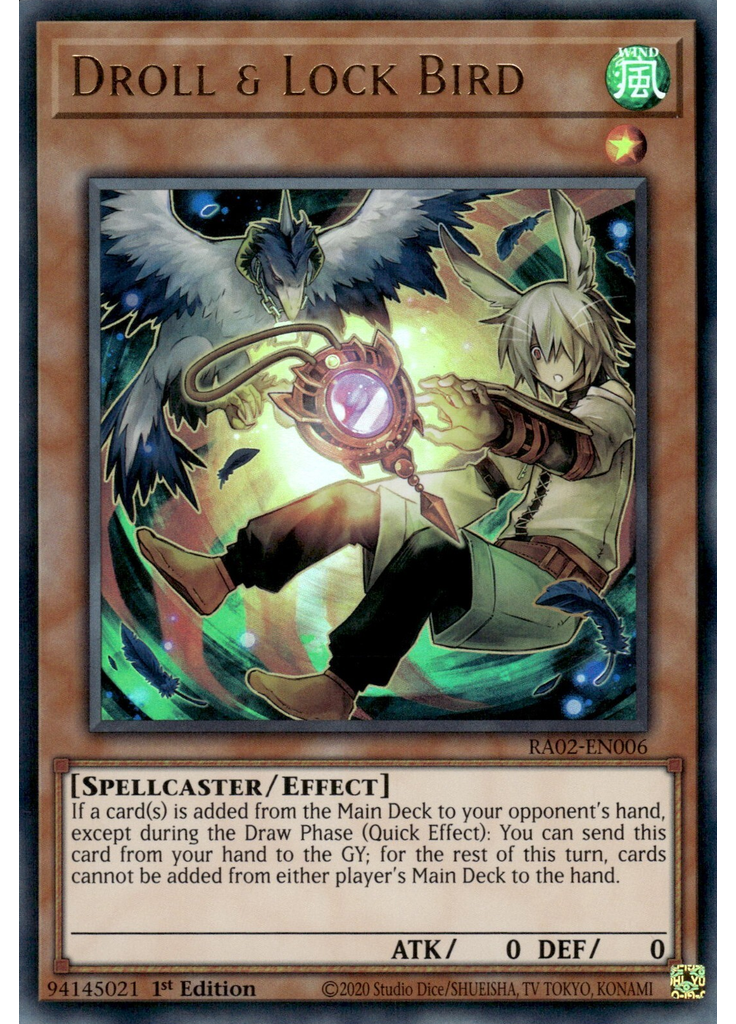 Droll & Lock Bird (Ultra Rare 1st Edition Alternate Art)