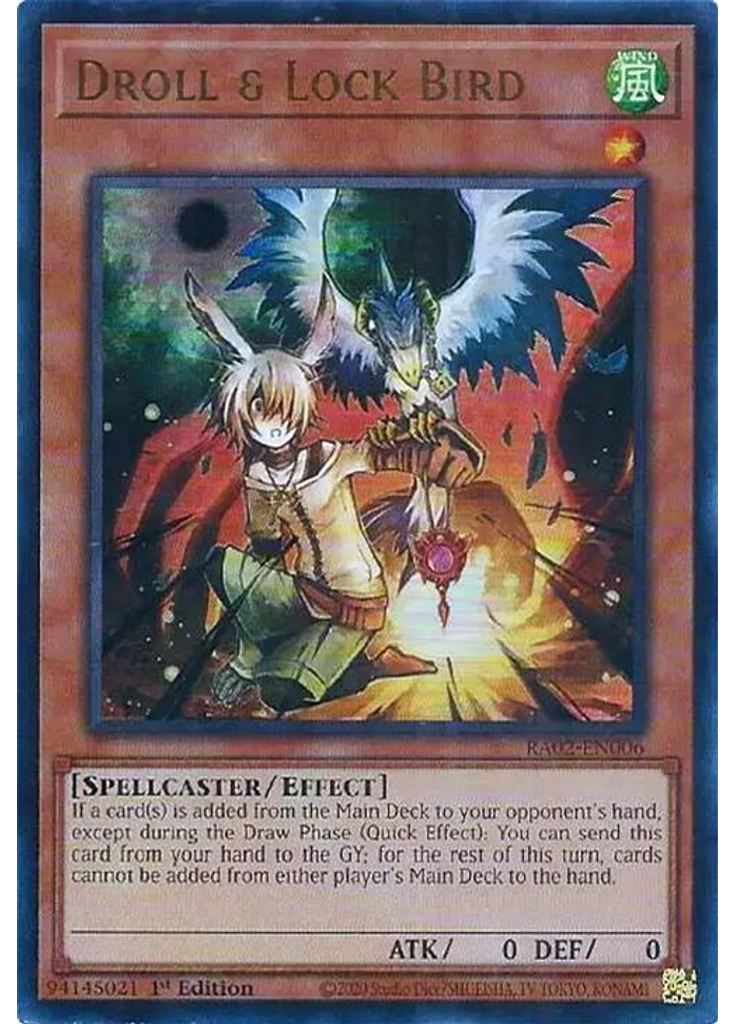 Droll & Lock Bird (Ultra Rare 1st Edition)