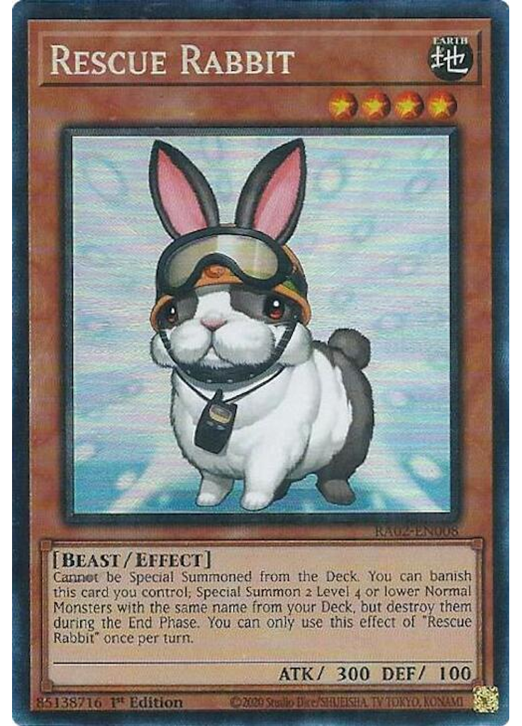 Rescue Rabbit (Collectors Rare 1st Edition)