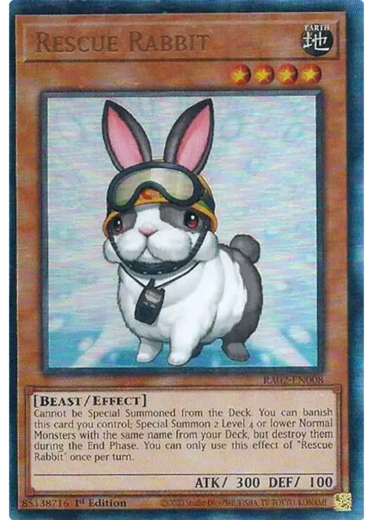 Rescue Rabbit (Ultimate Rare 1st Edition)