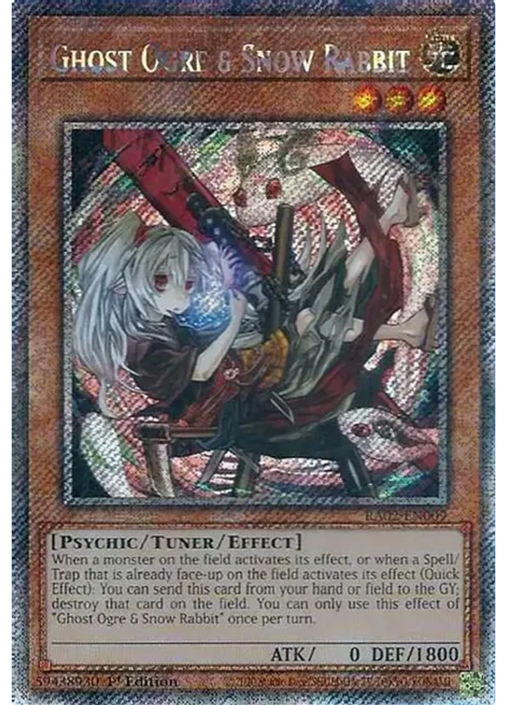 Ghost Ogre & Snow Rabbit (Platinum Secret Rare 1st Edition)