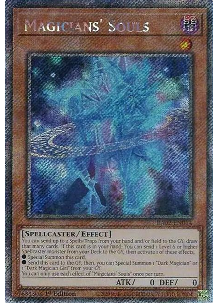 Magicians' Souls (Platinum Secret Rare 1st Edition)