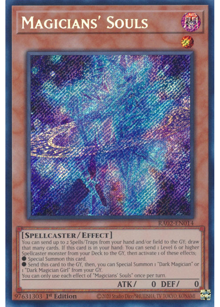 Magicians' Souls (Secret Rare 1st Edition)