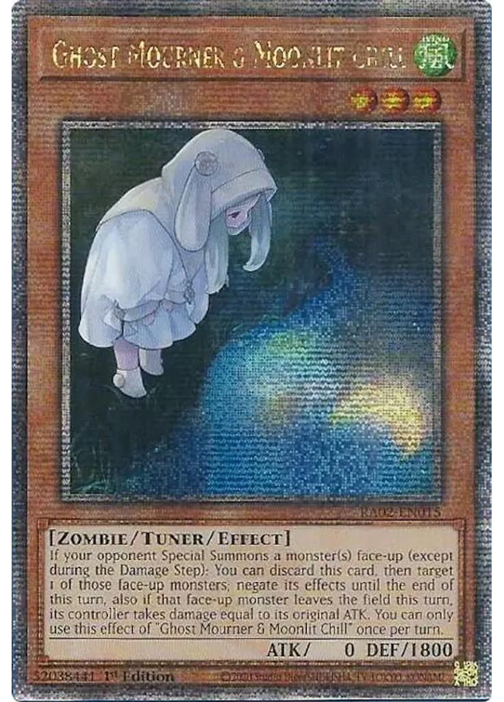 Ghost Mourner & Moonlit Chill (Quarter Century Secret Rare 1st Edition)
