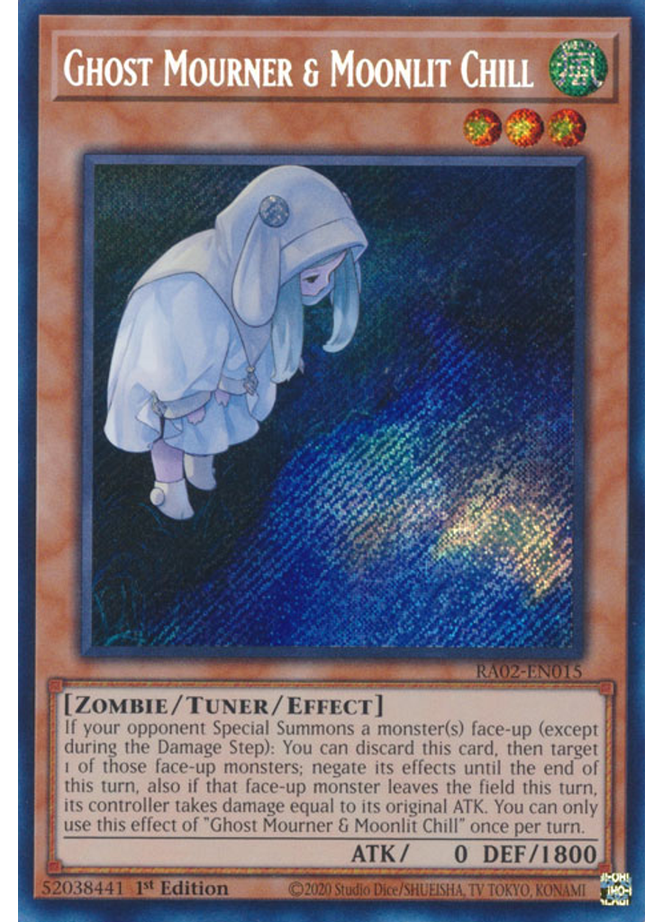 Ghost Mourner & Moonlit Chill (Secret Rare 1st Edition)