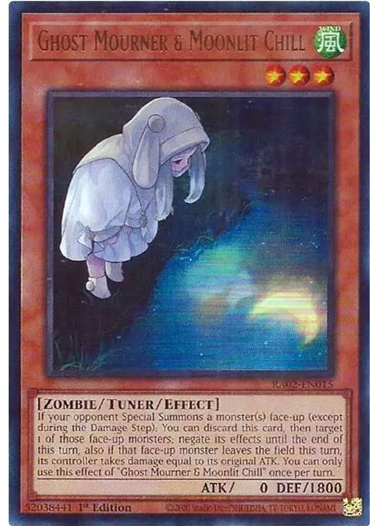 Ghost Mourner & Moonlit Chill (Ultra Rare 1st Edition)