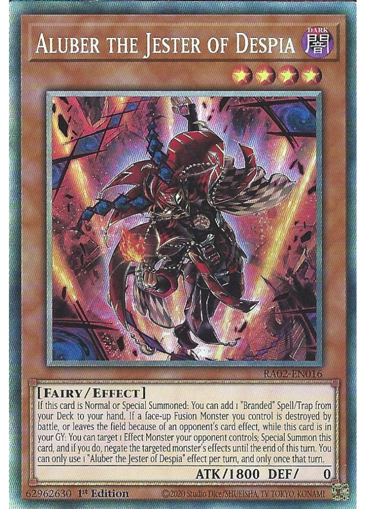 Aluber the Jester of Despia (Collectors Rare 1st Edition)