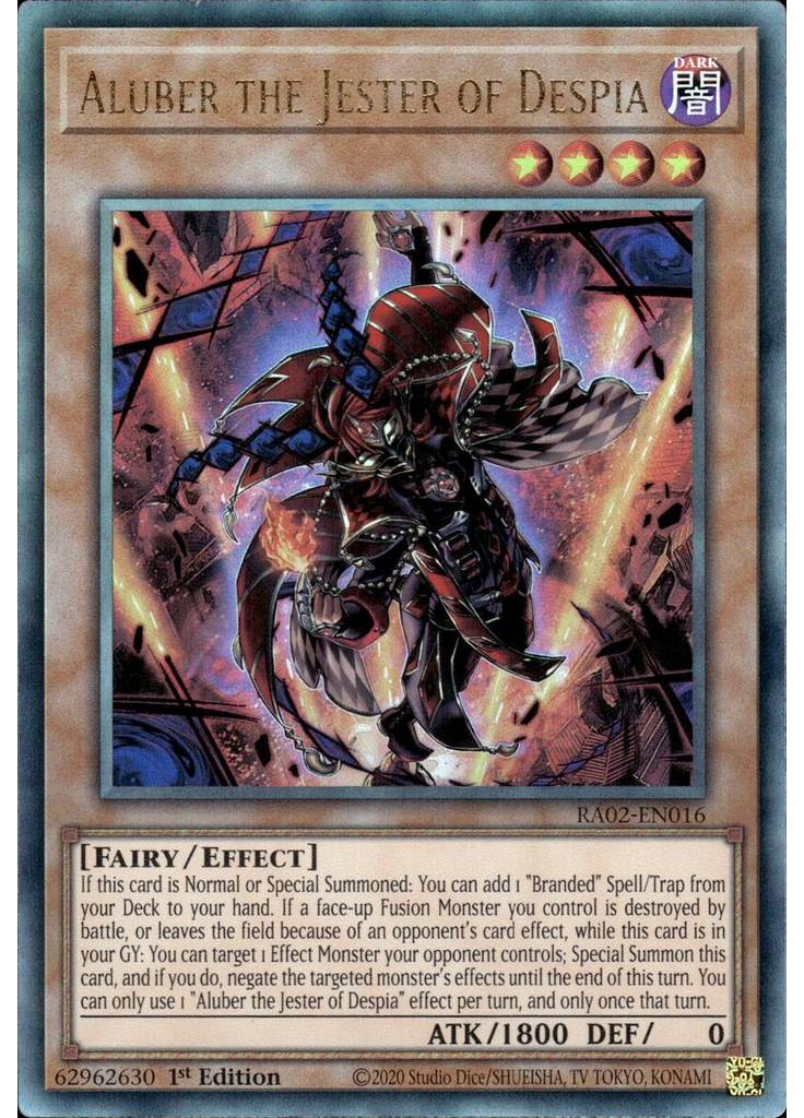 Aluber the Jester of Despia (Ultra Rare 1st Edition)