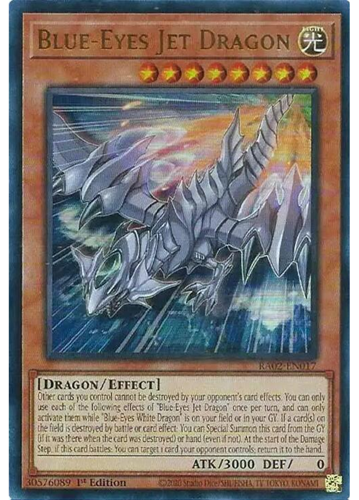 Blue-Eyes Jet Dragon (Ultra Rare 1st Edition)