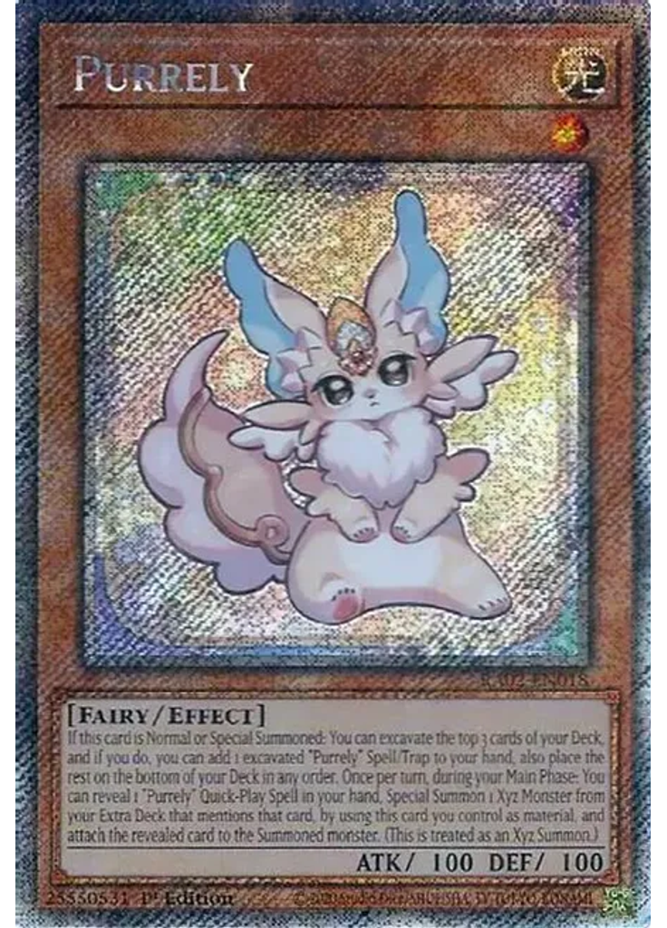 Purrely (Platinum Secret Rare 1st Edition)