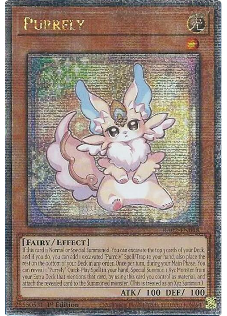 Purrely (Quarter Century Secret Rare 1st Edition)