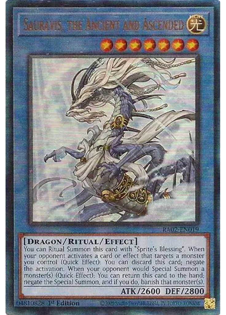 Sauravis, the Ancient and Ascended (Ultimate Rare 1st Edition)