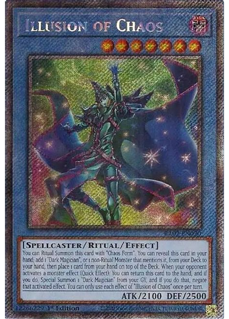 Illusion of Chaos (Platinum Secret Rare 1st Edition)