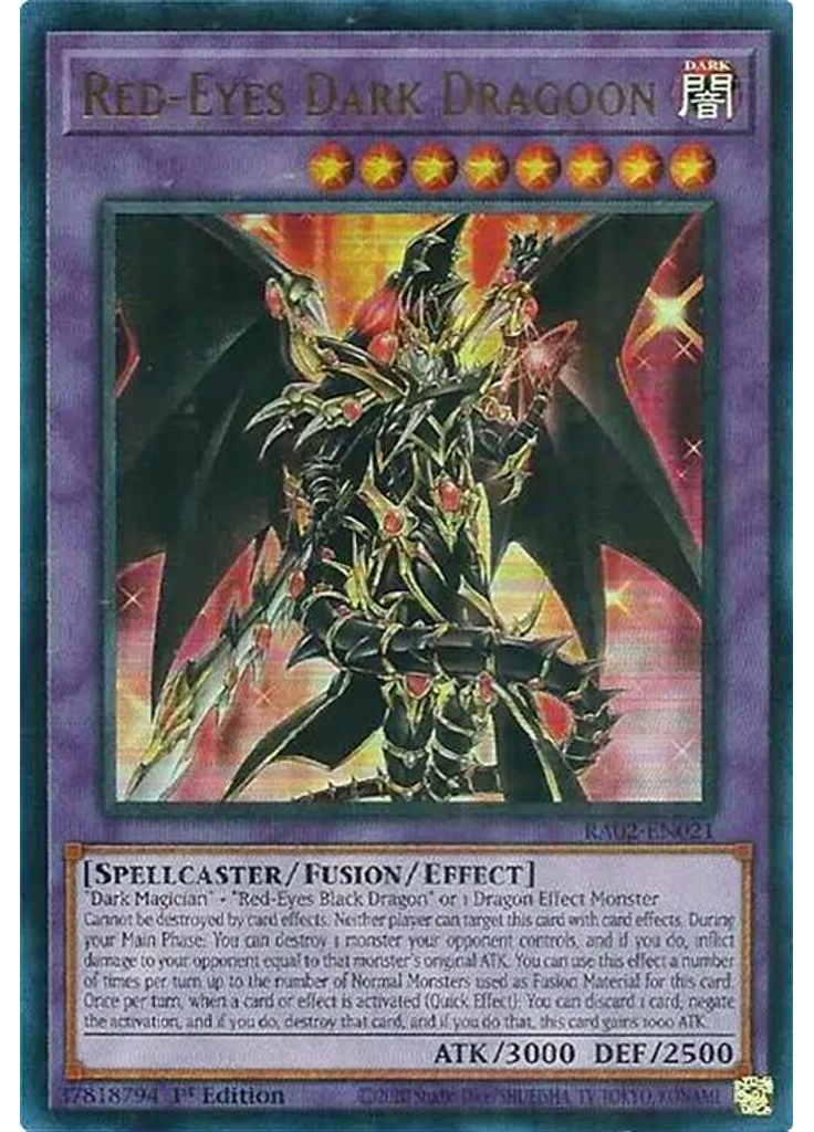Red-Eyes Dark Dragoon (Ultra Rare 1st Edition)