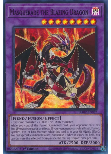 Masquerade the Blazing Dragon