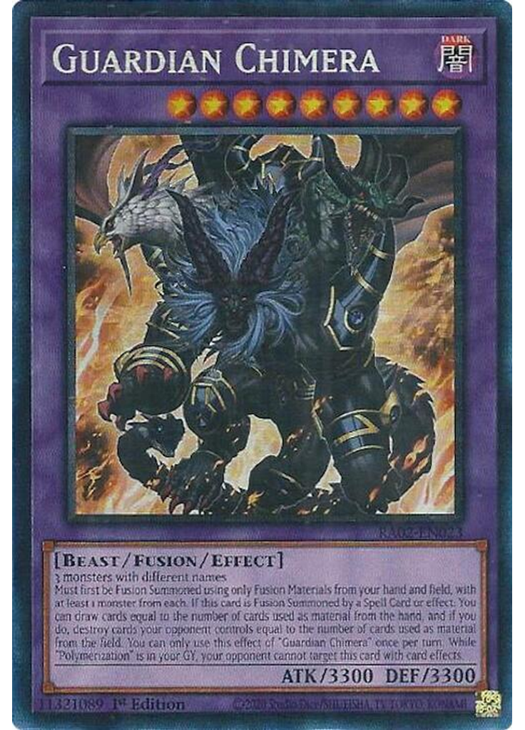 Guardian Chimera (Collectors Rare 1st Edition)