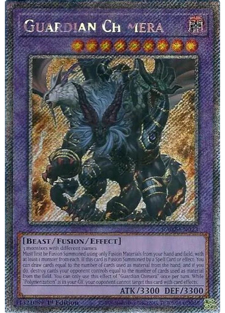Guardian Chimera (Platinum Secret Rare 1st Edition)