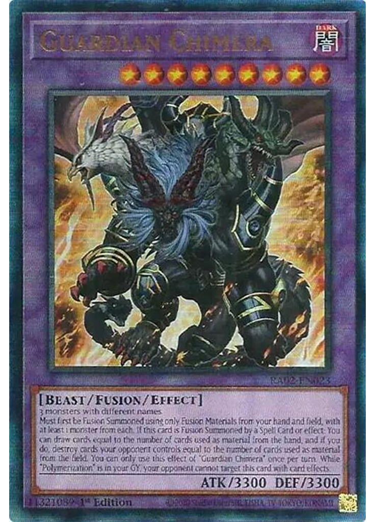 Guardian Chimera (Ultimate Rare 1st Edition)