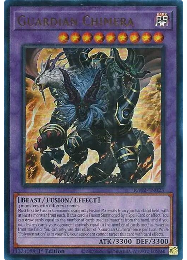 Guardian Chimera (Ultra Rare 1st Edition)