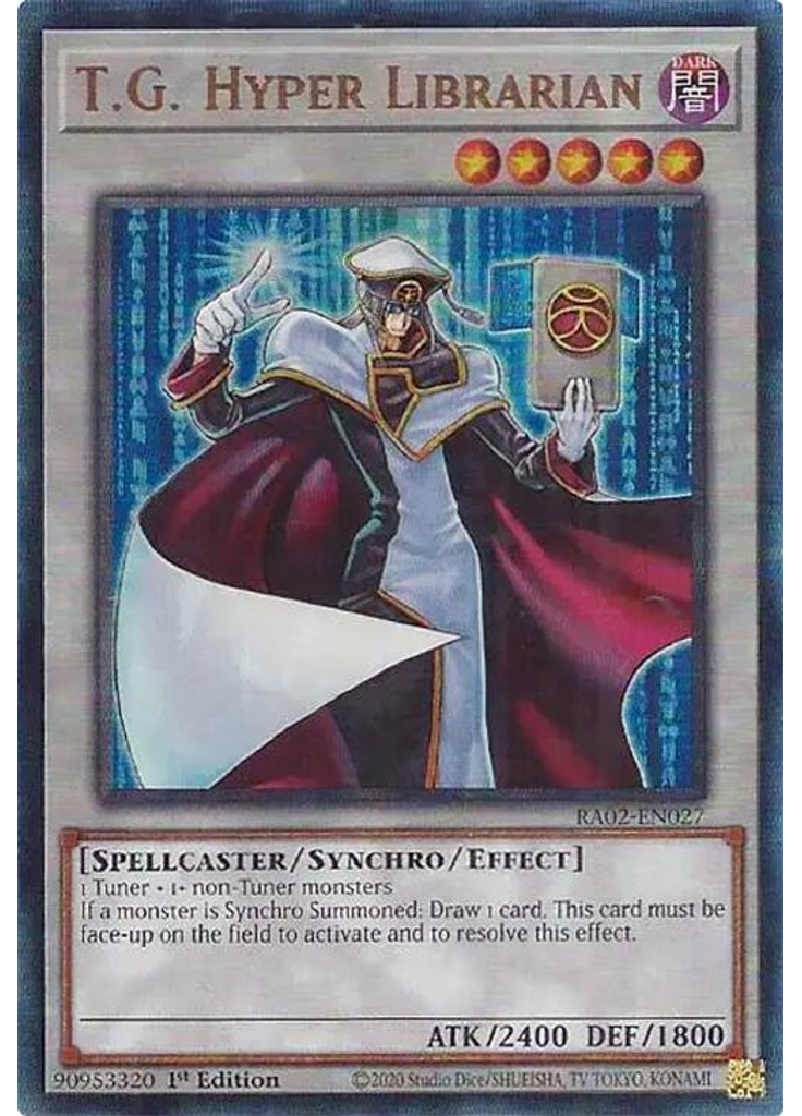 T.G. Hyper Librarian (Ultimate Rare 1st Edition)