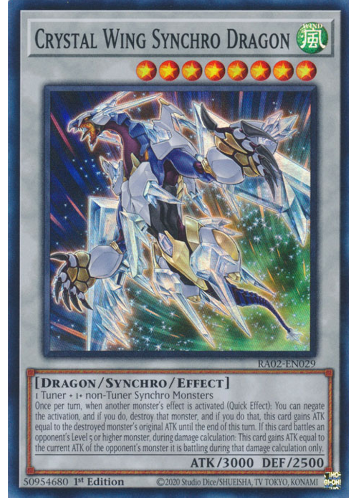 Crystal Wing Synchro Dragon